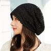 Women's Summer Lace Slouchy Hat - Breathable, Stylish, Thin White Hair Cover