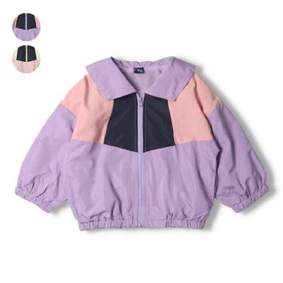 [Children's Clothing] Crescent (Crescent) Color-coordinated Jacket 80cm-130cm N60101
