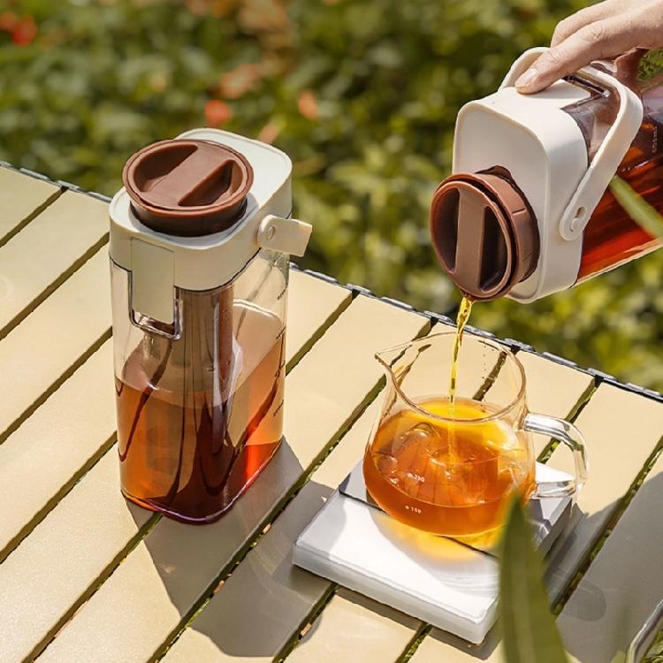 Professional Grade Iced Coffee Maker For Camping Home Use Dishwasher Friendly 1000ml Cold Brew Coffee Pot with Handle
