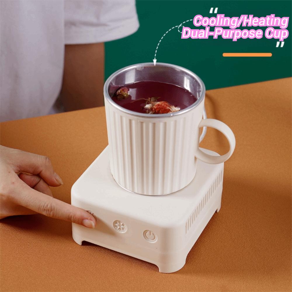 Aluminum Inner Quick-cooling Cup Heating and Cooling Dual-purpose Heated Water Cup  Gift