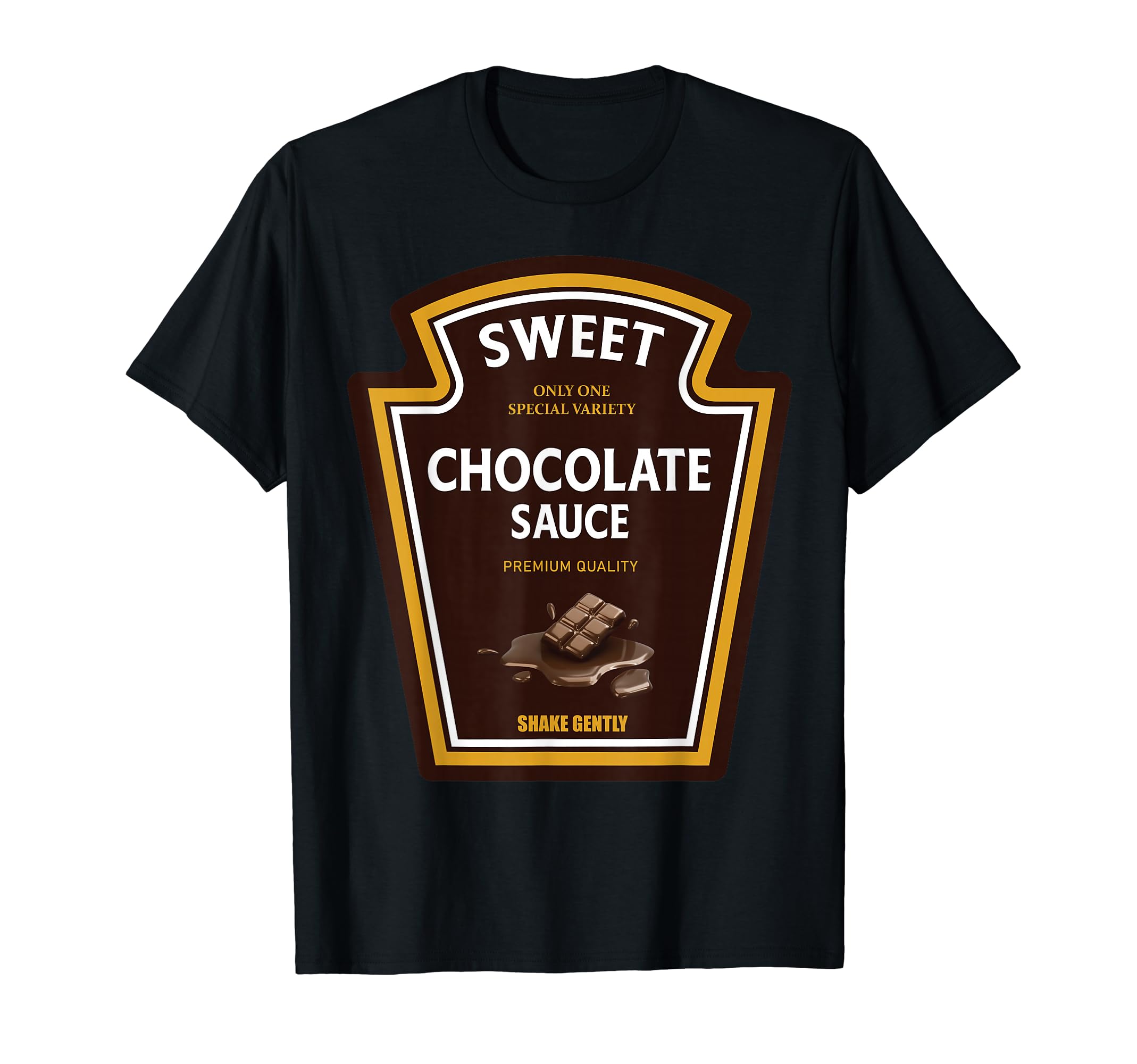 Chocolate Sauce Halloween 2024 Costume Matching Ketchup Team T-Shirt 4180₽