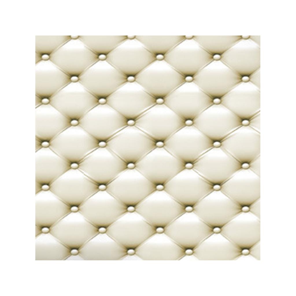 3D Three-dimensional Wall Sticker Self-adhesive PVC And Imitation Leather Texture Background Wallpaper