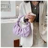 Gekräuselte Wolken-Tasche Nischenstil, Damen vielseitige Schultertasche, modische Achsel-Hand-Doppelnutzungstasche