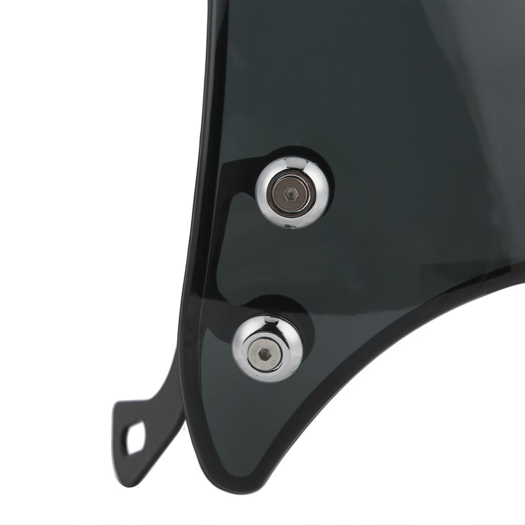 Universelle Motorrad-Windschutzscheibe PC-Kunststoff Windabweiser Passend für Honda Yamaha Kawasaki Suzuki
