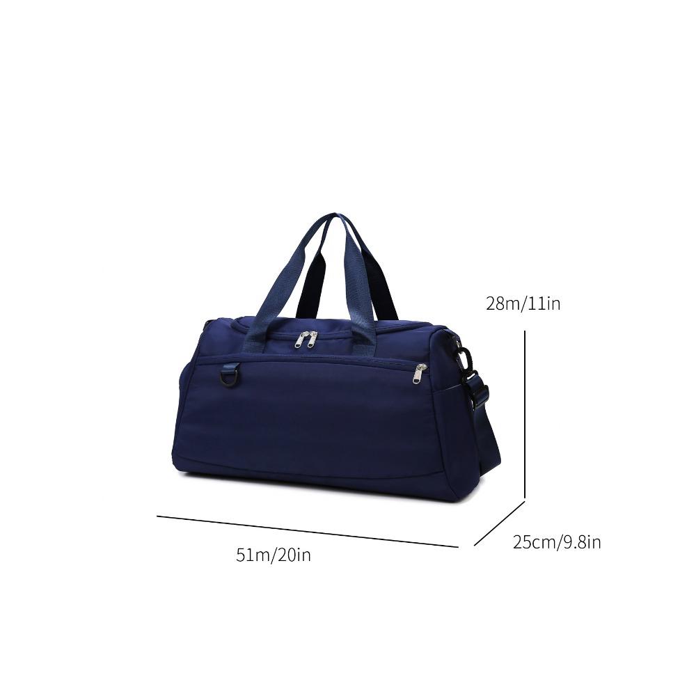 New large-capacity travel bag with shoe compartment can store dry and wet separation fitness bag leisure travel bag