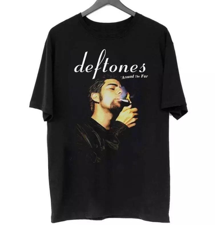 Vtg Deftones Around The Fur Cotton Black All Size Tee Unisex US232