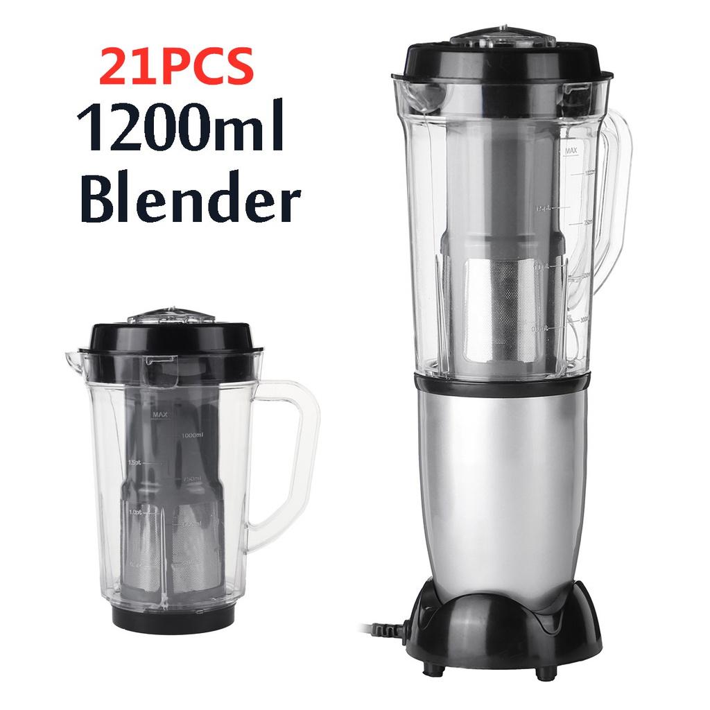 Multi-funtion Personal Blender Mixer 250W Juicer Fruit Food Processor Easy-wash Kitchen Soup Juice Food Making Tool 21Pcs/set