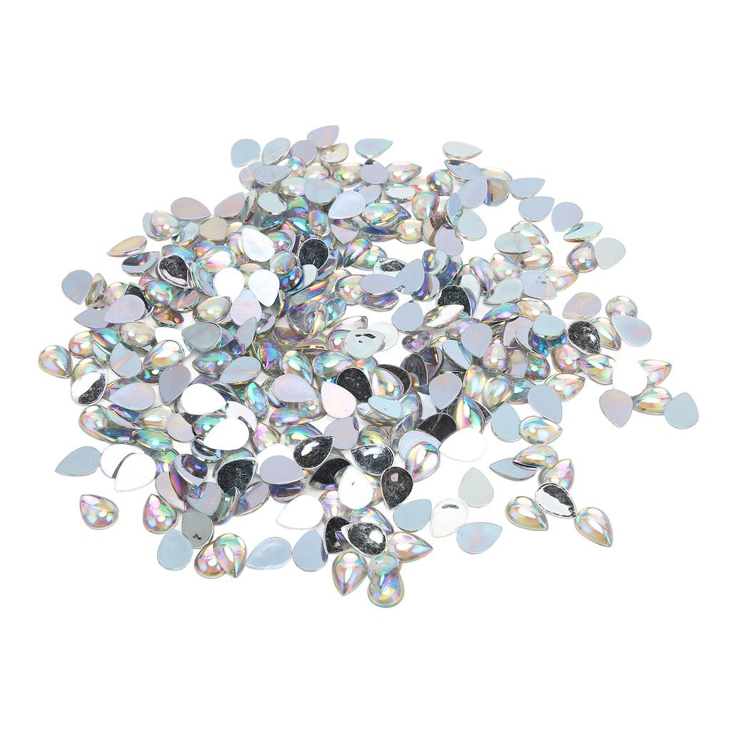 500 Pcs Nail Art Rhinestones Shiny Beautiful Acrylic Rhinestones for Jewelry Earrings Bracelets