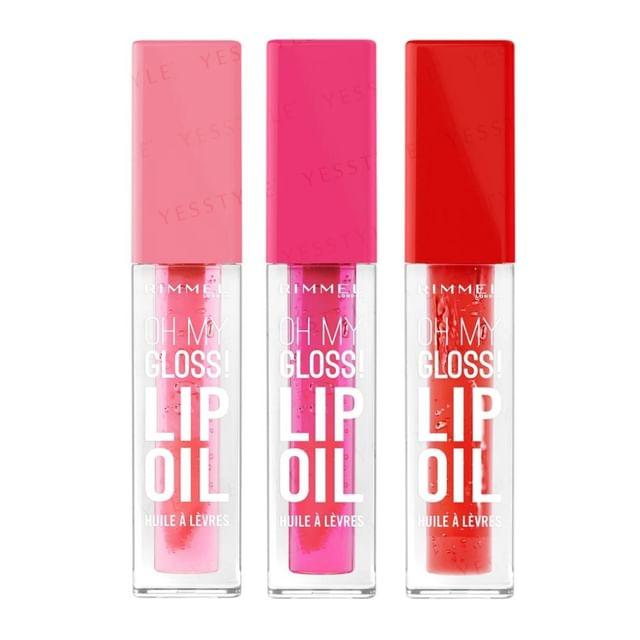 RIMMEL LONDON - Oh My Gloss Lip Oil 001 Pink Flush