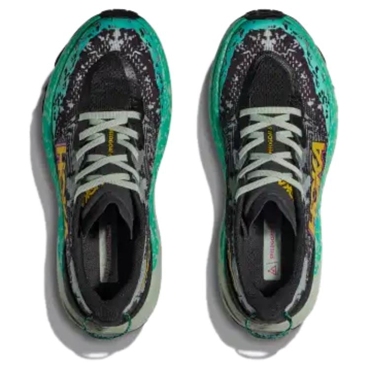 HOKA One One Speedgoat 6 Black Aloe Vera Women's 1147811-BLVR