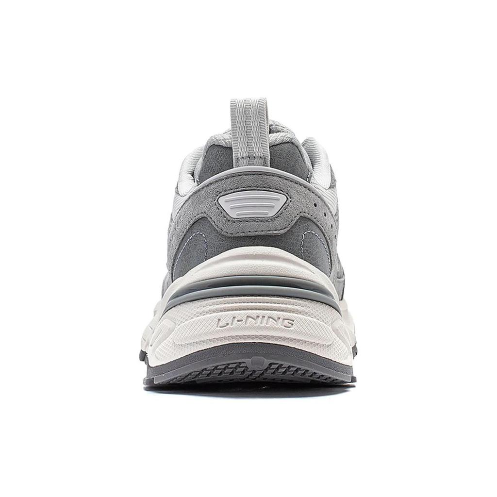 Li Ning Beicheng Cushioning Slip Resistant Abrasion Resistant Support Low Top Casual Shoes Women's Gray AGCT426-2