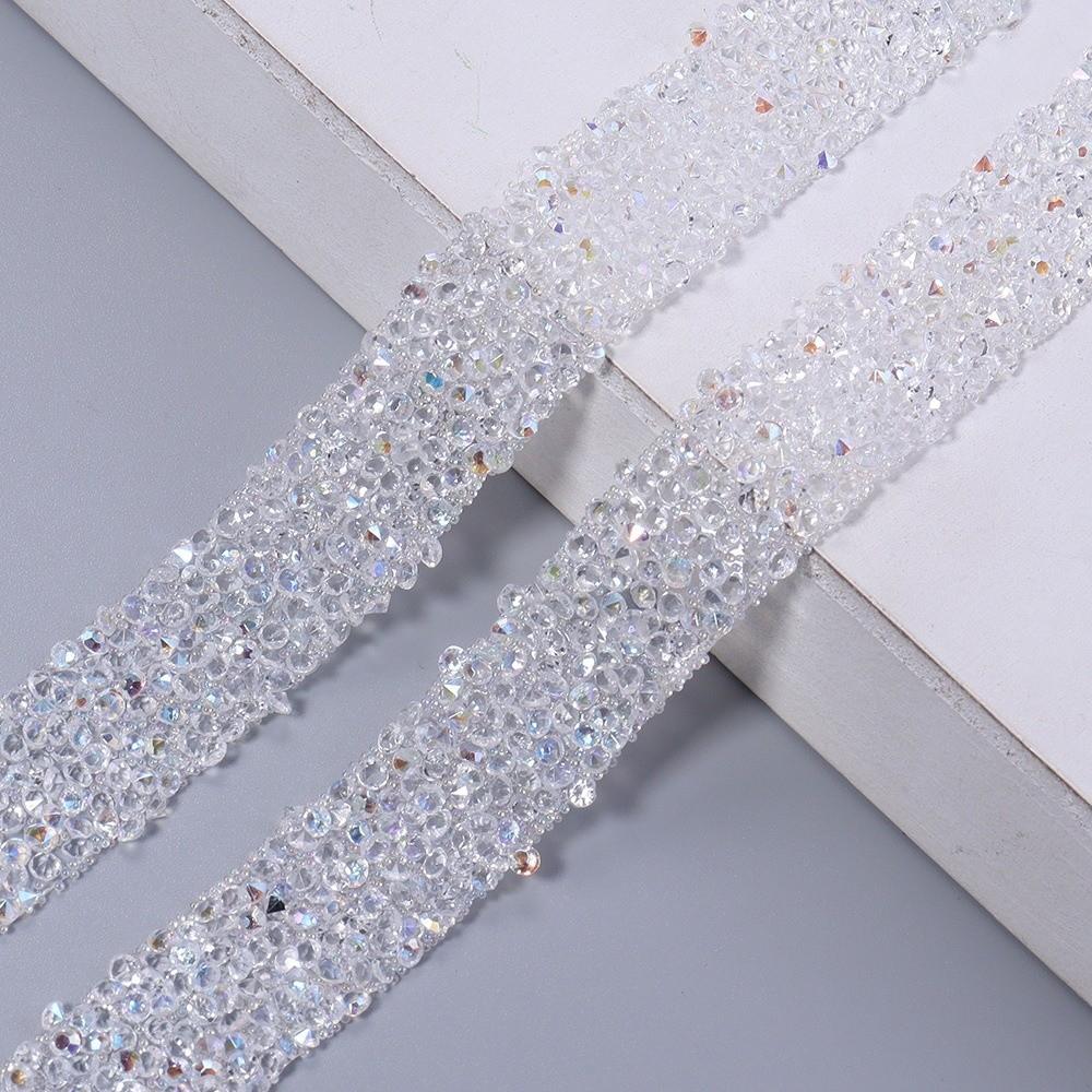 Decorations Trim Rhinestones Tape Trim Resin Crystal Resin Zirconia Chains  Craft Projects