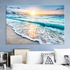 Beach Sunset Wall Art Posters Large Landscape Canvas Painting Print Nordic Wall Decoration Picture For Home Decor