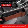 Pu Leather Car Seat Gap Storage Box Interior Products Universal Seat Gap Slit Box Phone Bottle Keys Holder Box Auto Organizer