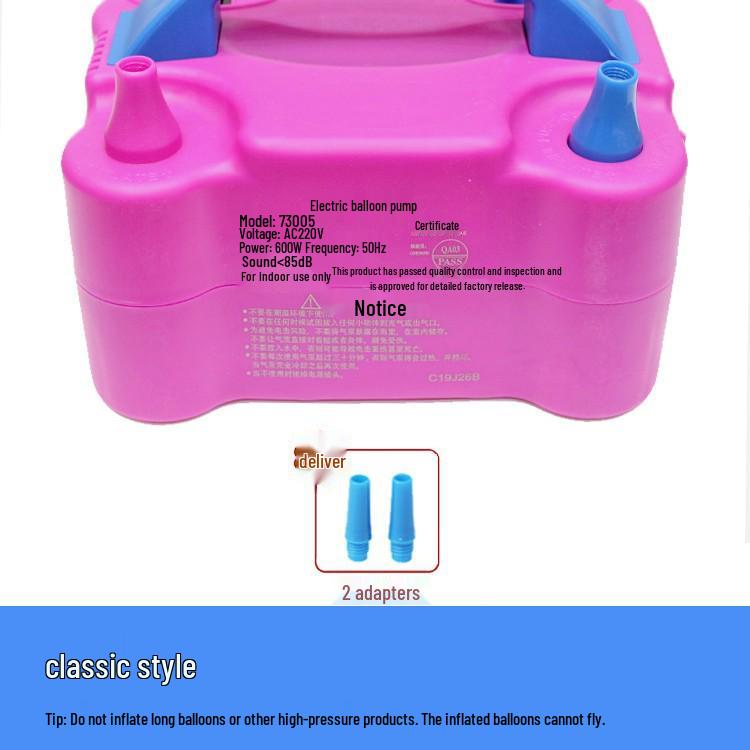 Automatic Electric Balloon Air Pump Inflator Machine