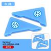 Silicone Car Door Bumper Stickers Anti-collision Paint Surface Guard For Volkswagen VW Scirocco Jetta Beetle Golf 4 5 6 Passat