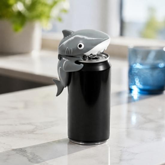 Plastic Drink Coaster Dinosaur Can Cover, Cute Animal Soda Holder for 375ml Cans, Funny Beverage Accessories Stand Desk, Fun Party Home Bar Decor Gift