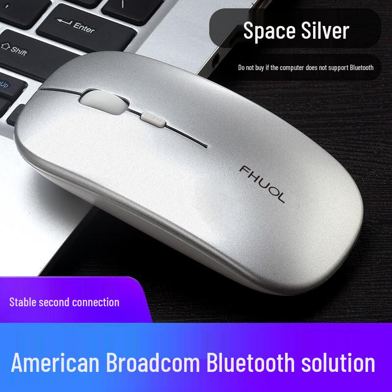 Fenghuolang Rechargeable Wireless Bluetooth Dual-Mode Mouse