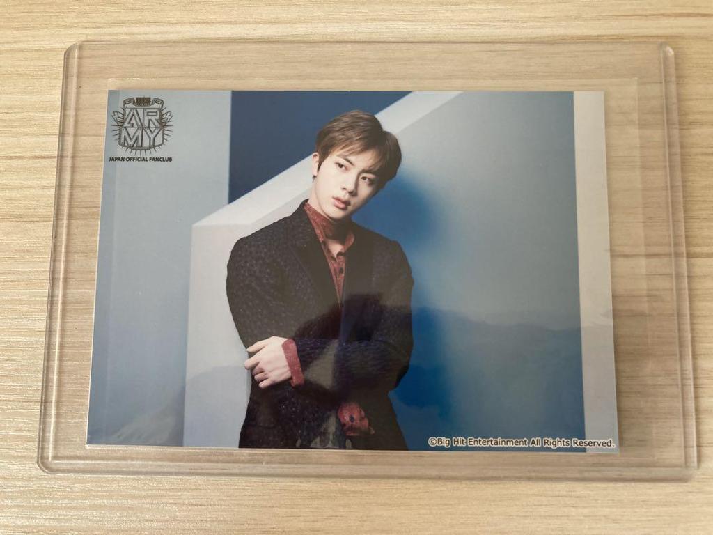 [USED] BTS 2017FC Continuation Photo JIN Jin