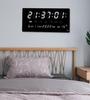 LED Digital Perpetual Calendar Clock with Smart Night Light for Living Room
