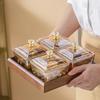 Sikezhuo Light Luxury Divided Glass Serving Platter