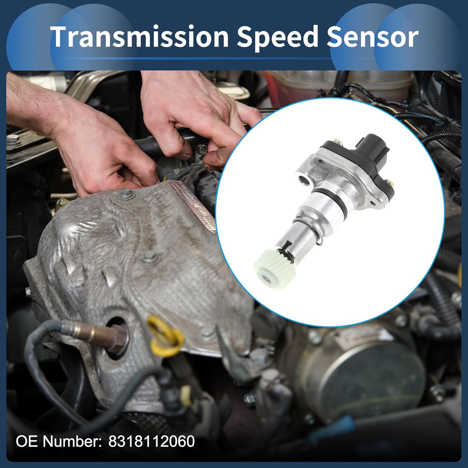 

1 Pcs No.8318112060 Transmission Speed Sensor for TOYOTA RAV4 XA10 2.0 1997-2000 Sturdy Car Gear Box VSS Speed Sensor