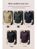 Men's Winter Thickened Velvet Two-Piece Faux Layered POLO Shirt with Warm Lapel - Long Sleeve for Middle-Aged Dad