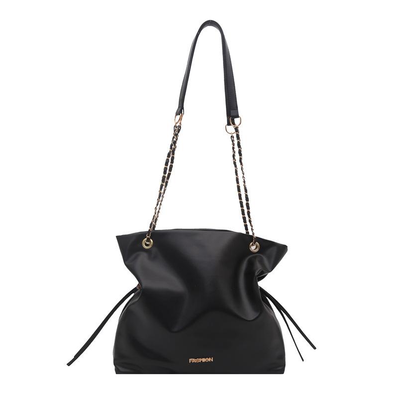 Large-capacity Chain Bag, High-end Bucket Bag, Fashionable Women's Bag, Single-shoulder Bag, Commuter Crossbody Bag