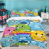 3PCS Love Bears Bedding Set,Including 1pc Duvet Cover And 2pcs Pillowcases Perfect for Bedroom, Dormitory, Large size Fan Christmas gift