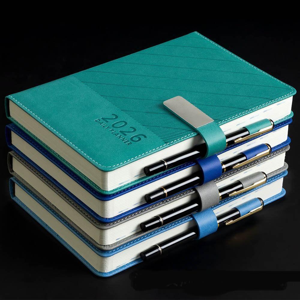 365 Days A5 English Daily Plan Notebook Time Management Agenda Planning Notebook School Office