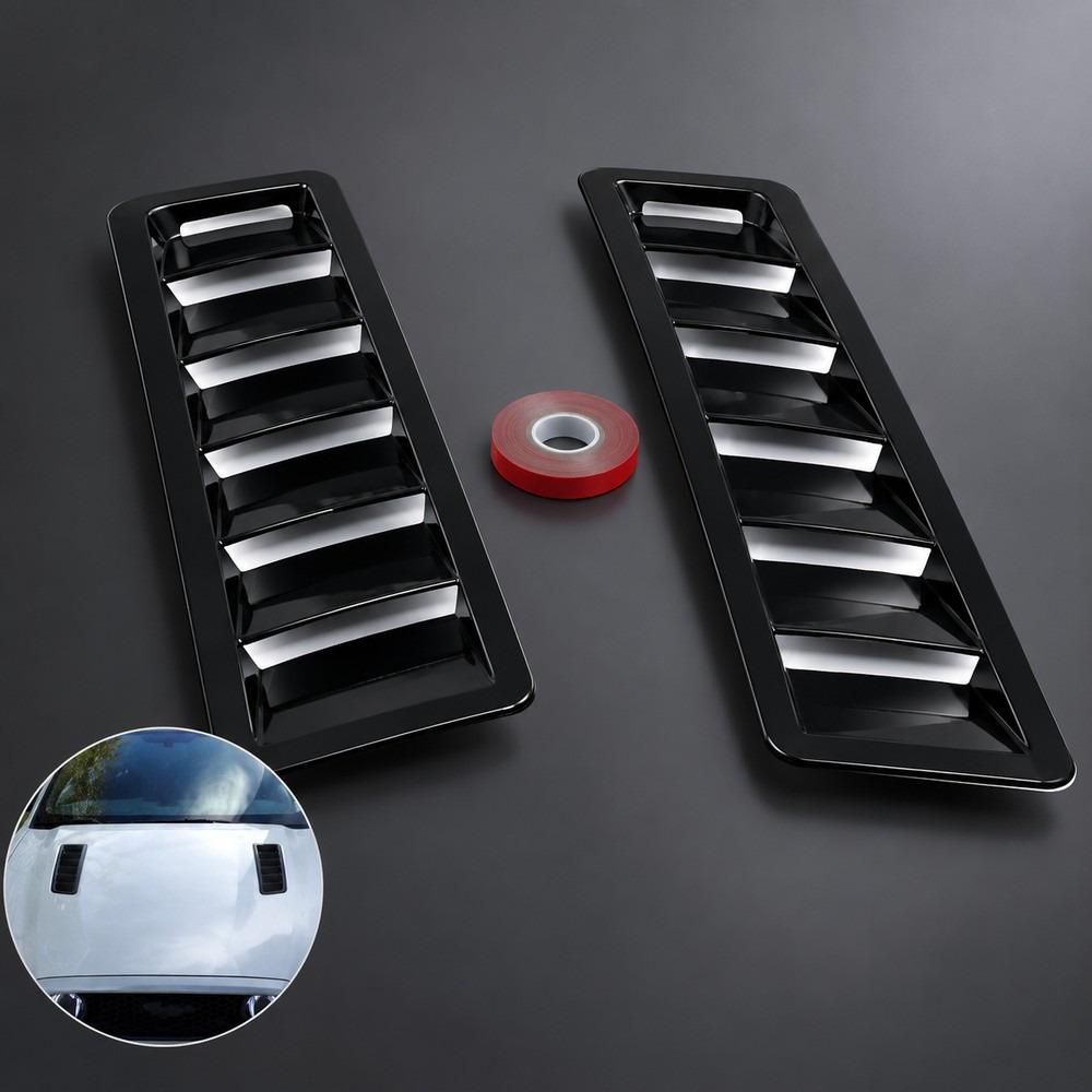 Car Engine Hood Intake Panel ABS Heat Dissipation Vents for Universal Car Modification Supplies
