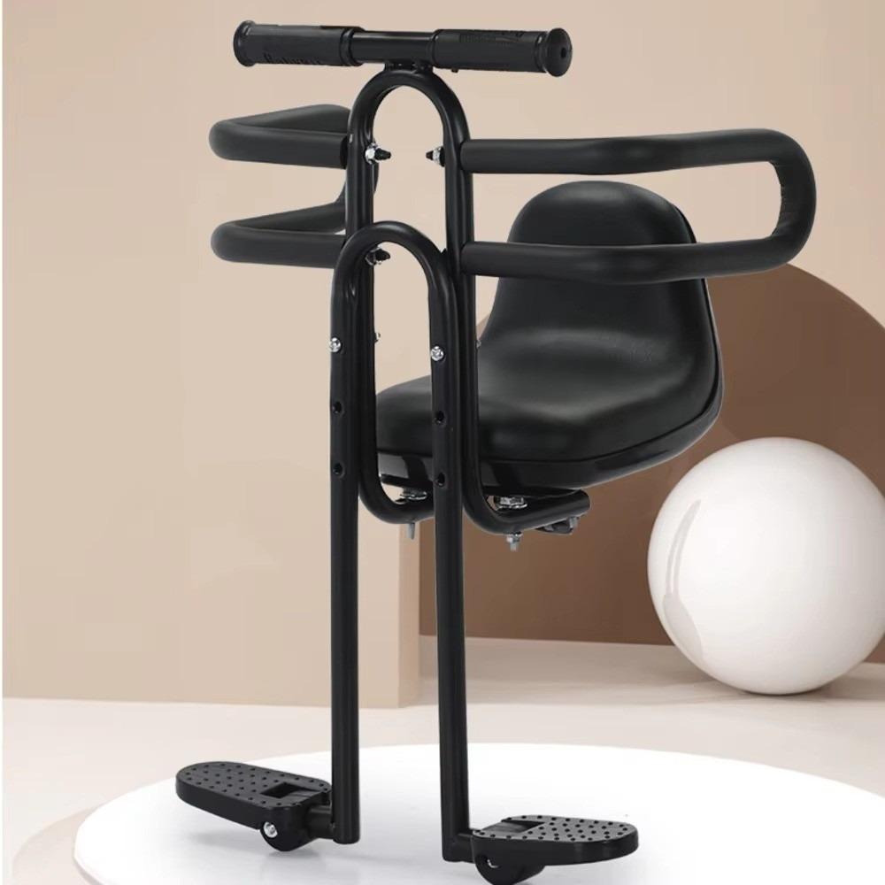 Scaun Copil Bicicletă Montat în Față Siguranță Completă Scaun Copil Bicicletă de Munte Utilizare Bicicletă Pliabilă