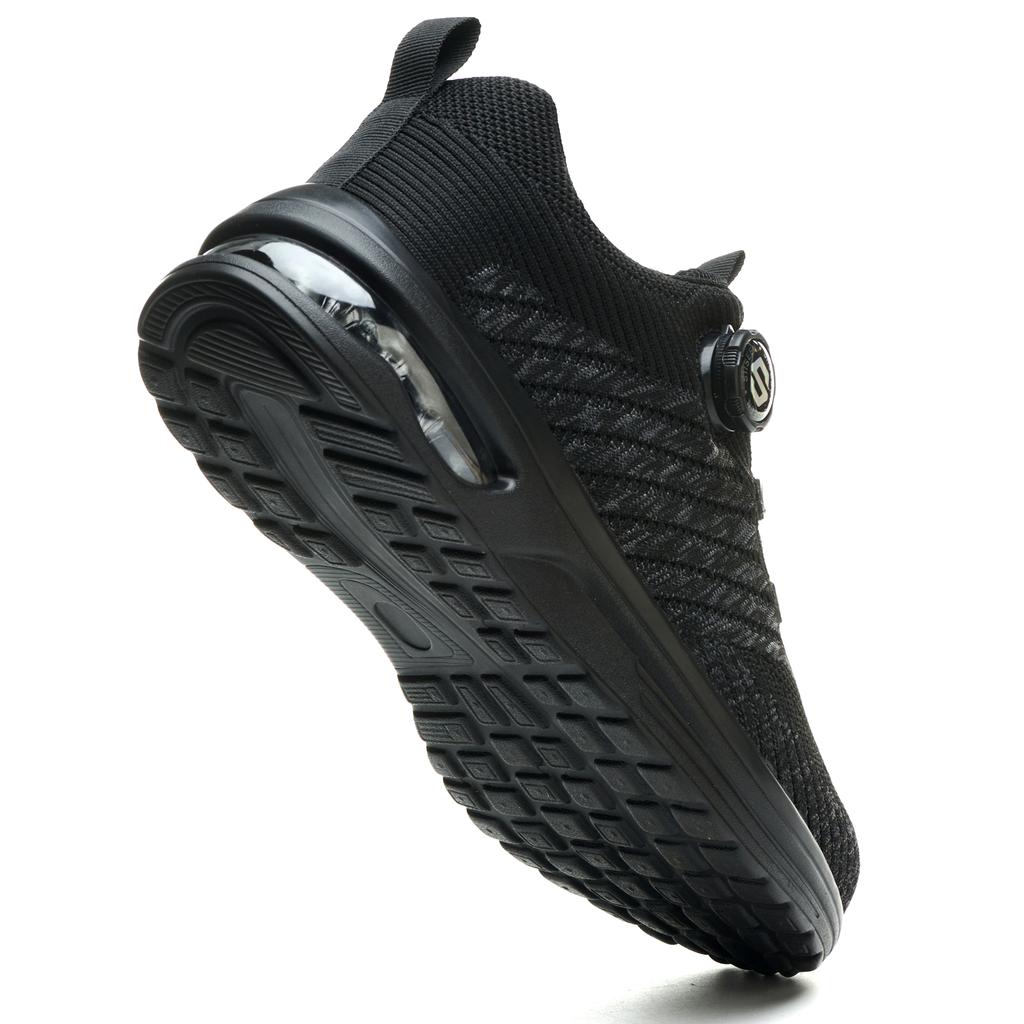 Men's Steel Toe Safety Shoes Lightweight Puncture-Protective Work Boots Indestructible Comfortable Work Footwear for Men