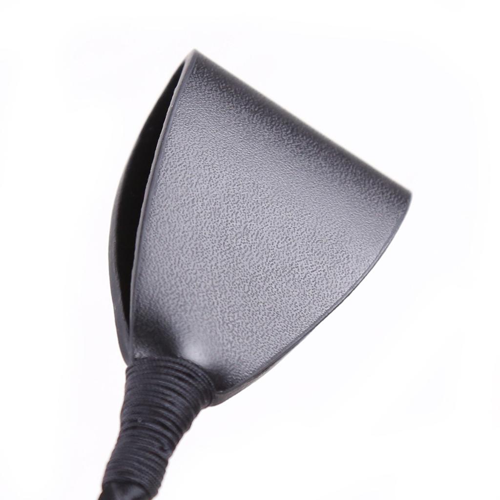 30-60CM Black PU Leather Spanking Paddle Long Whip Flirting BDSM Flogger Sex Toys For Woman G Spot Sex Shop