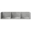 Wall Cabinets 2 pcs Concrete Grey 75 x 18 x 16.5 cm Engineered Wood