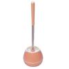 Vertical Toilet Brush with Base Household Bathroom Cleaning Brush Toilet Cleaning Brush Squat Toilet Brush Toilet Gap Brush