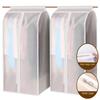 1 Piece Clothes Dust Cover Wardrobe Hanging Window Dustcover Clothing Covers Cloth Household Clothing Cover Hanging Clothes Bag