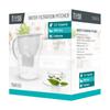 Teesa 3.5L white filter jug + 1 filter