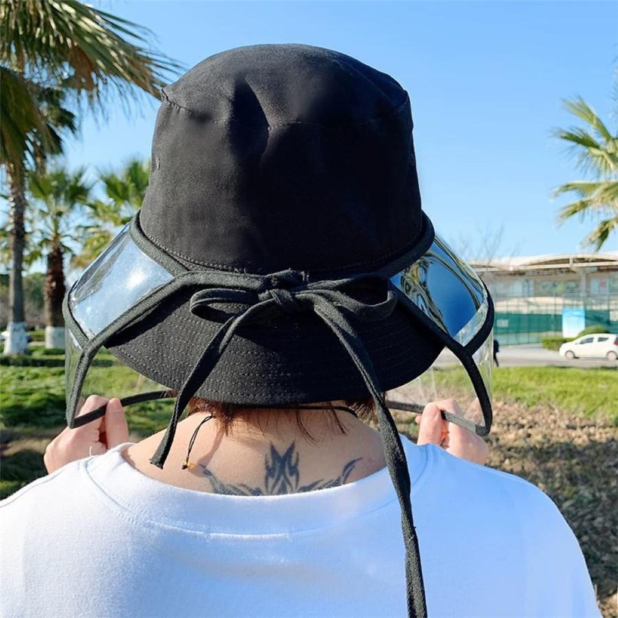 3 Stück Spuckschutzhut Maskenabdeckung Outdoor Fischerhut Maske