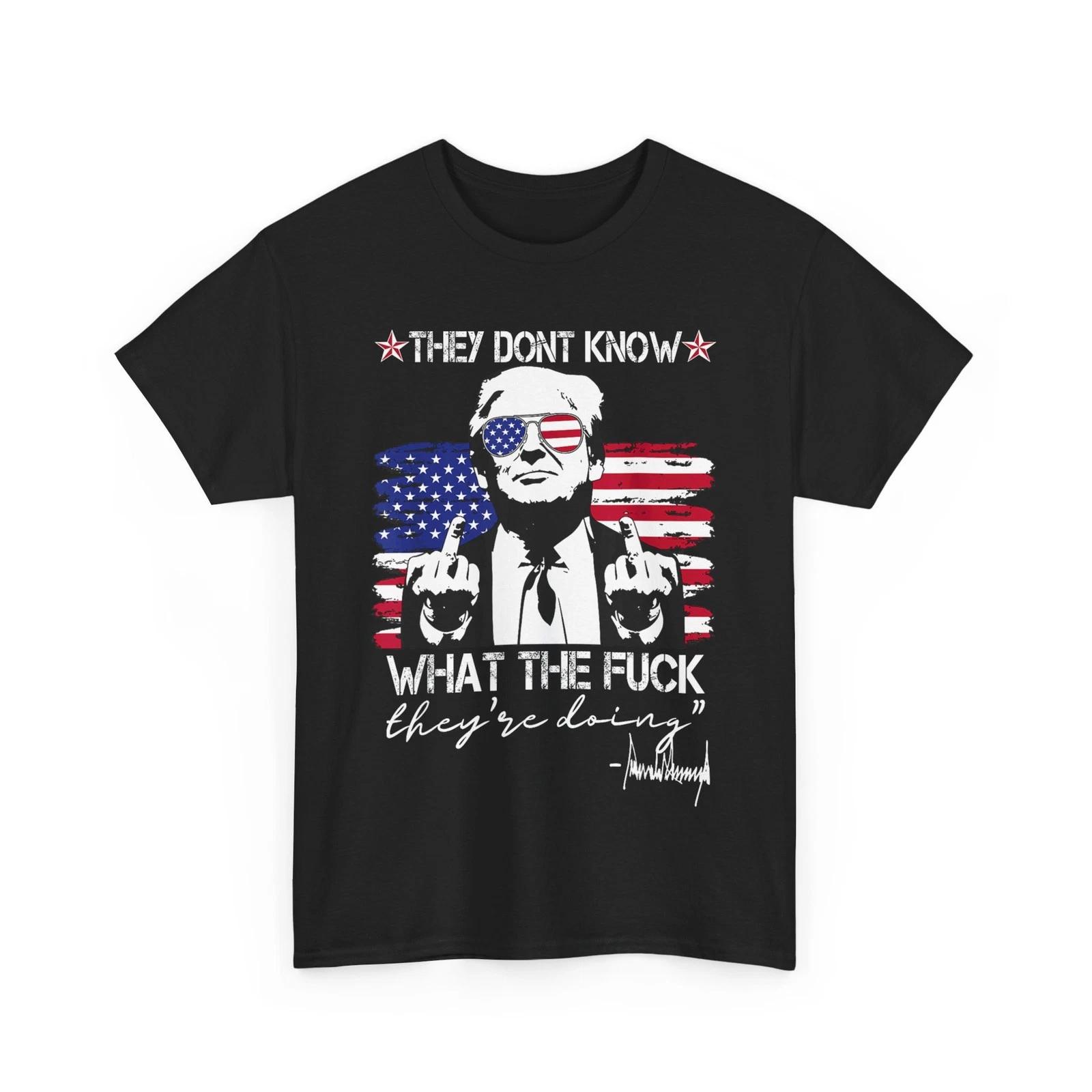 Retro They Don t Know WTF They re Doing Funny T shirt S