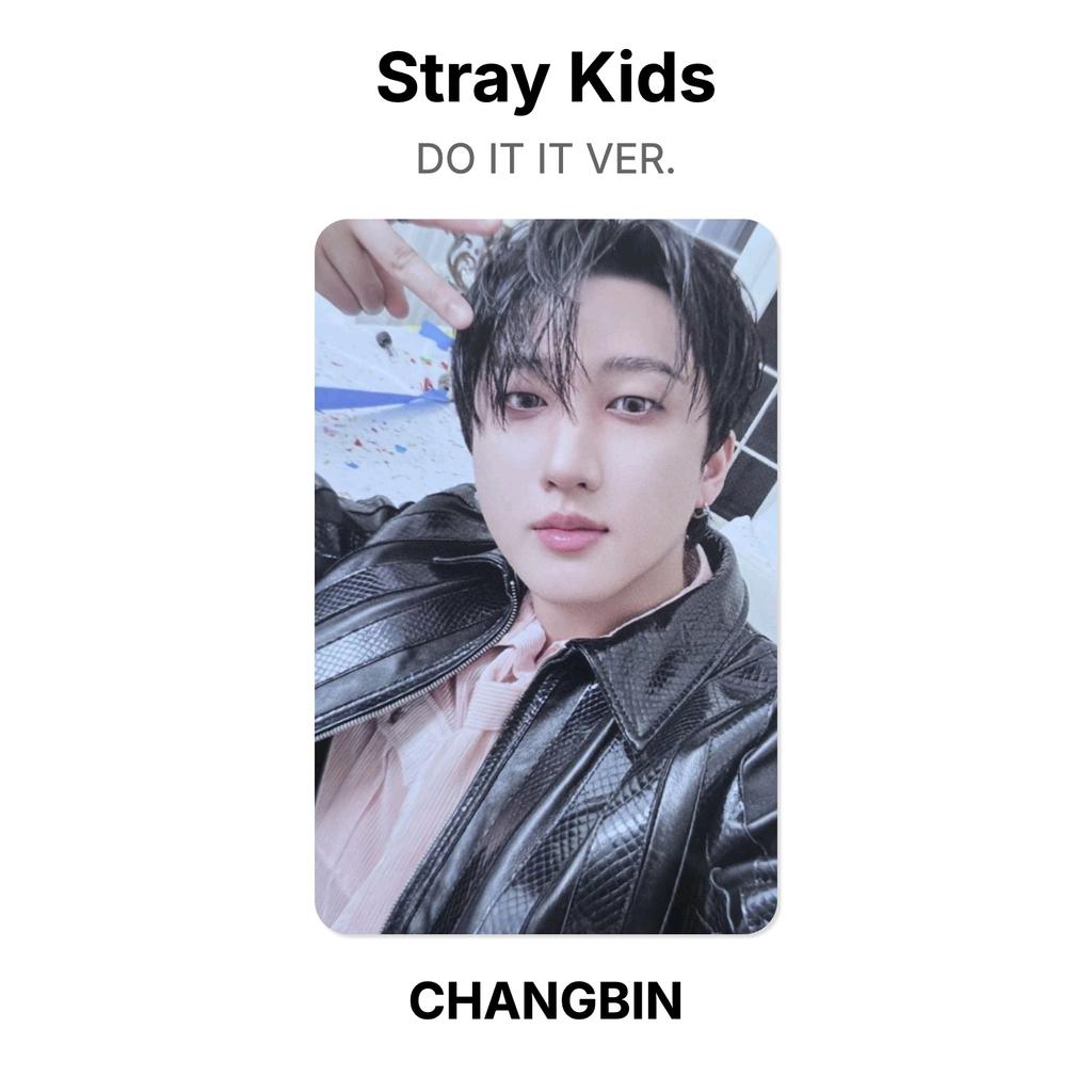Stray Kids DO IT IT VER. Official Photocard