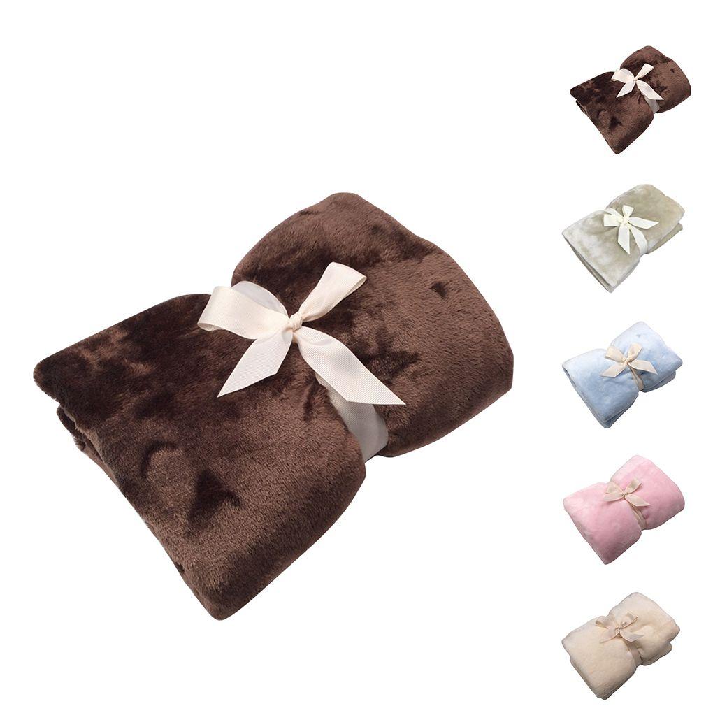 Best Gift Flannel Fleece Luxury Blanket Throw Cozy Plushfor Bed Sofa Chair Couch