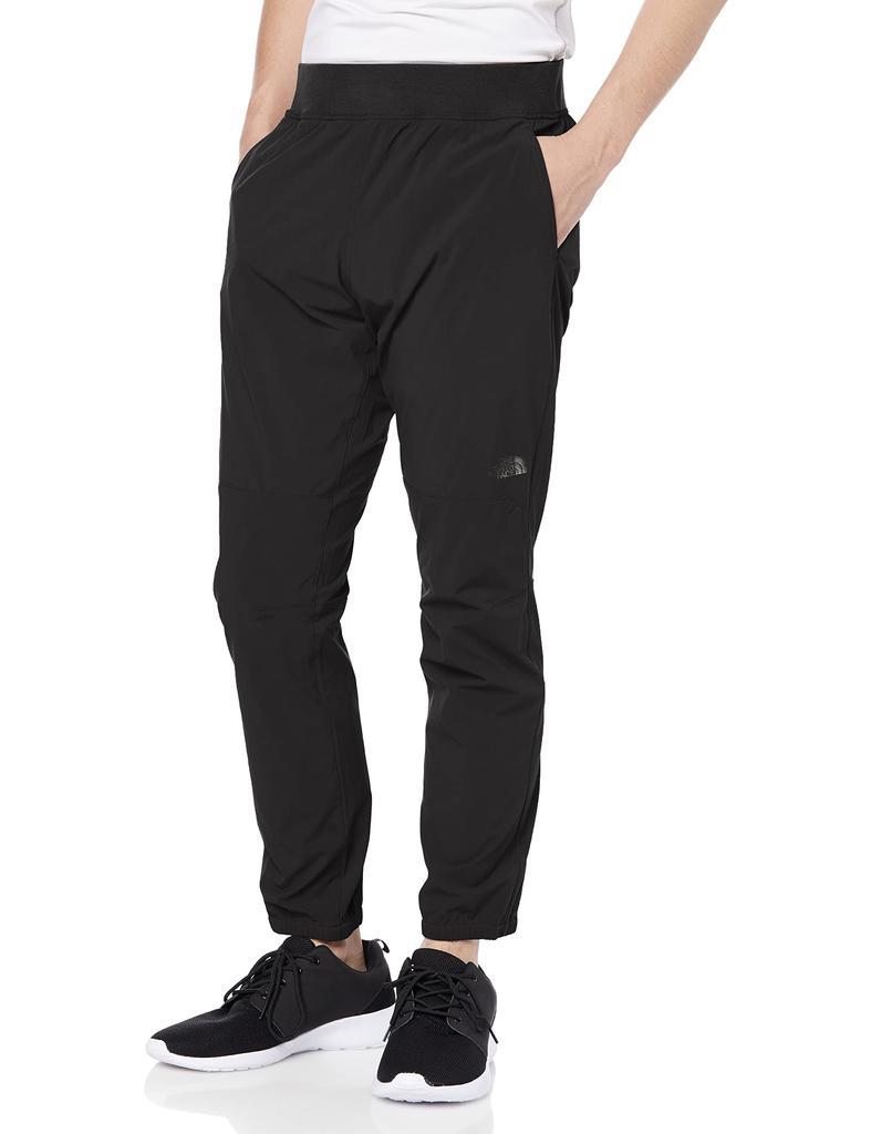 North Training Rib Water Electrostatic M [The Face] Men's Pants, Repellent, Stretch, Care, Black,