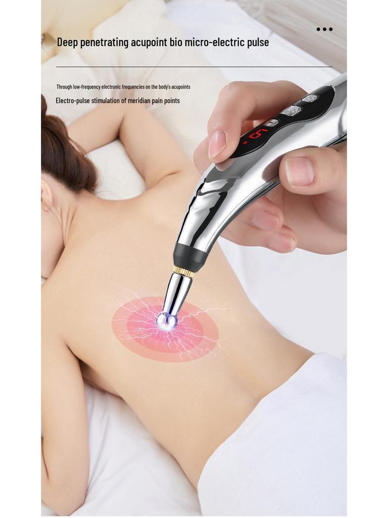 Rechargeable Smart Acupoint Massage Pen - Mini Electric Acupressure Stick