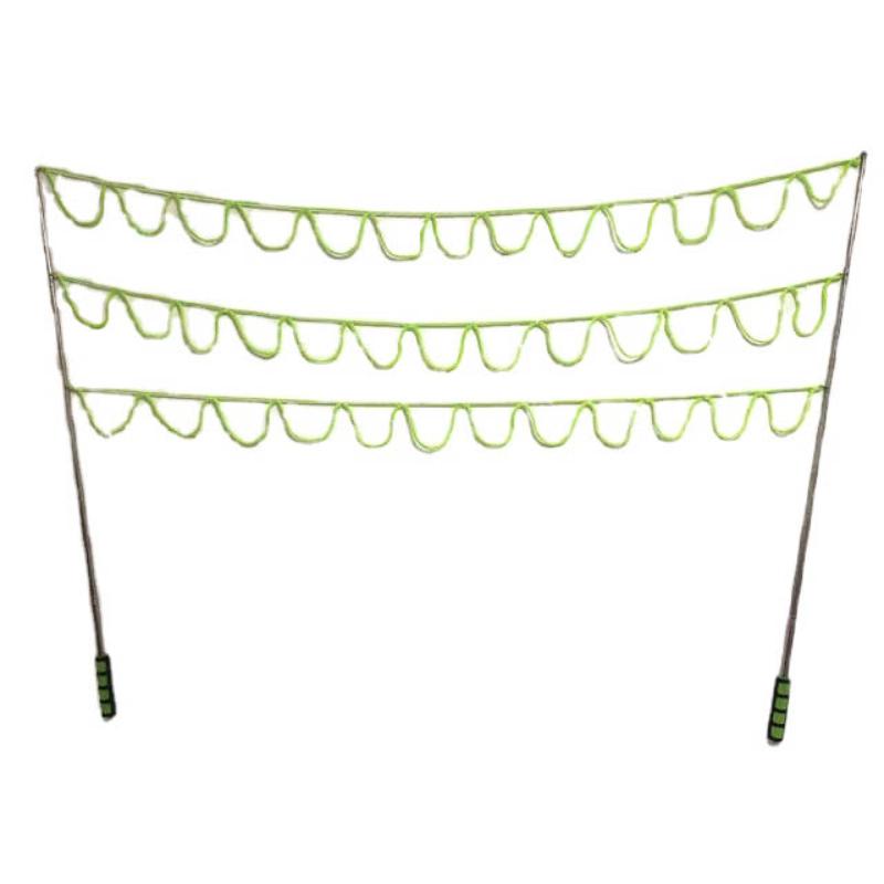Hot Sale Magic Bubble Show with Double Rods and Three Rows of Bubble Ropes Make Your Party More Fun