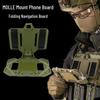 Convenient Tactical Vest Chest Rig Foldable Phone Carrier Plate