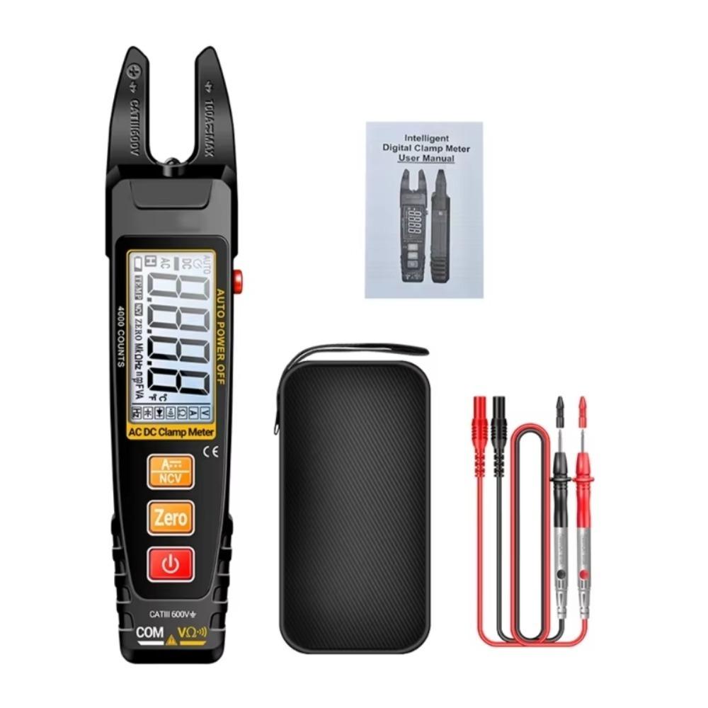 

ABS Clamp Meter Intelligent Capacitance Resistance Testers Electrical Clamp Tester Home Use чорний