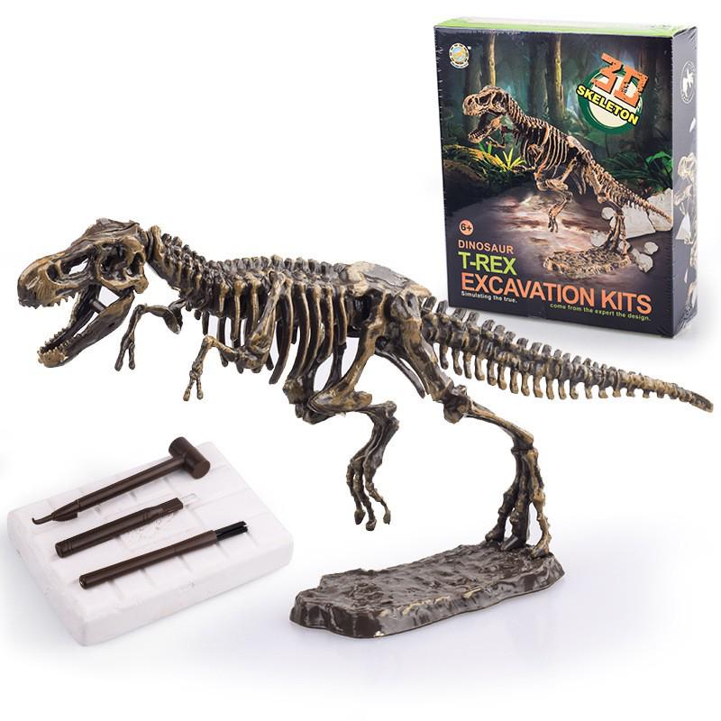 DIY Dinosaur Fossil Excavation Kit for Kids - Blind Box Archaeological Toy Set