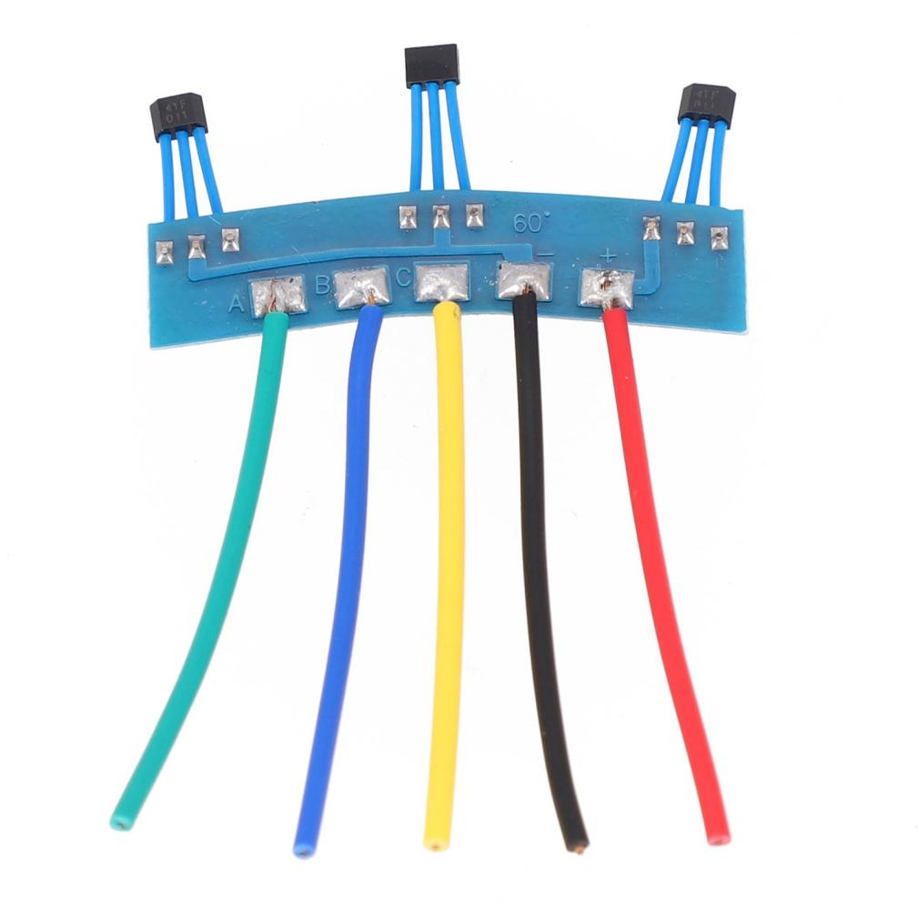 חיישן הול לקורקינט 41F 60° כבל לוח PCB PCB לאופניים חשמליים