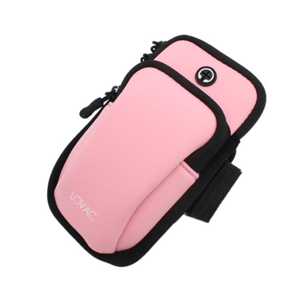 

Портативная сумка на запястье для телефона, чехол, спортивная сумка на руку, сумка на запястье для бега, сумка для телефона для бега, спорт розовый